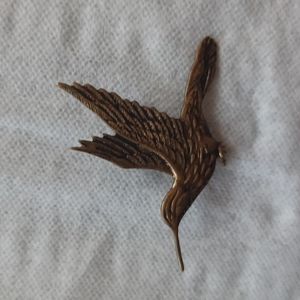 Vintage Hummingbird Brooch
